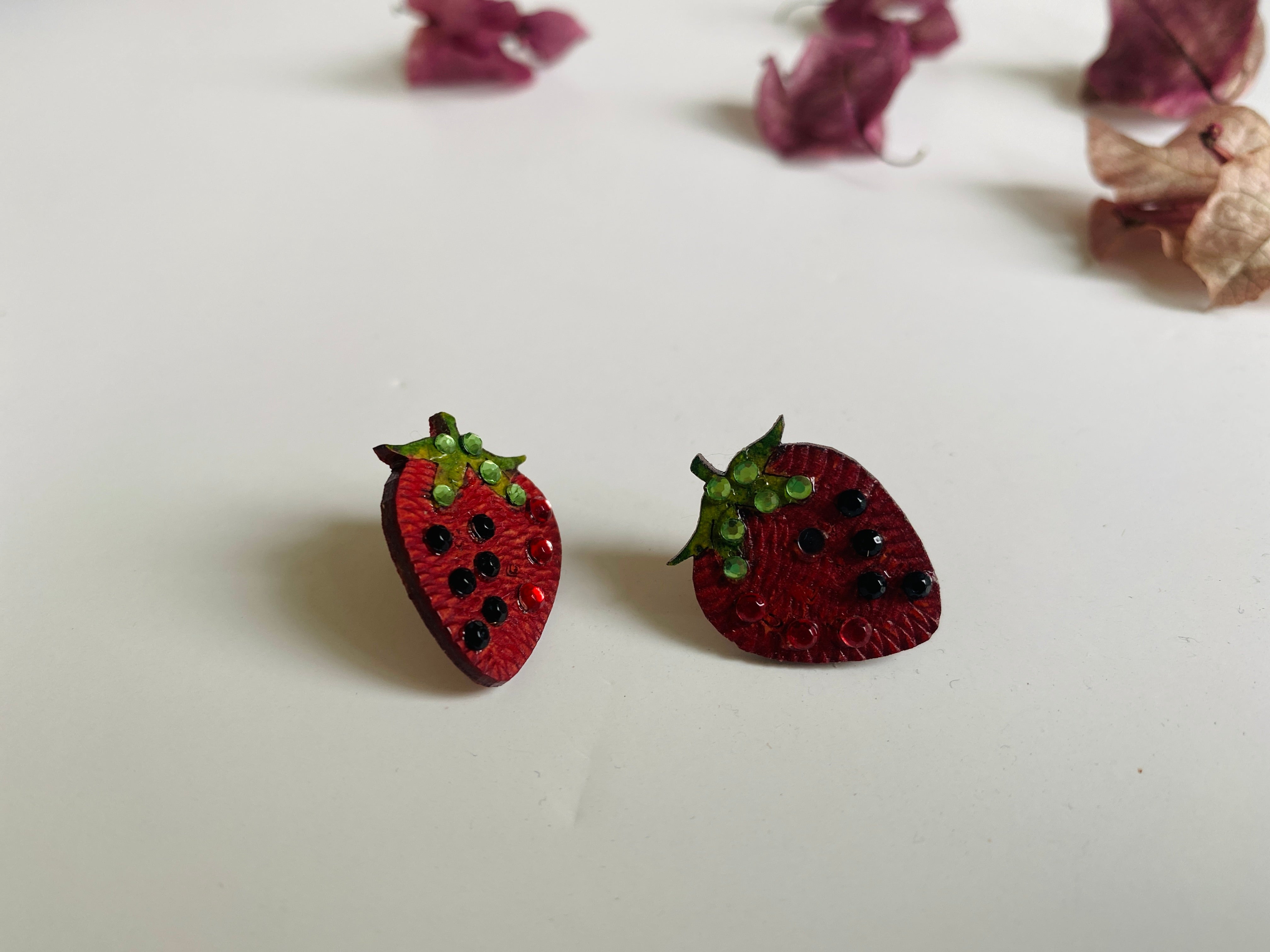 Strawberry Earrings